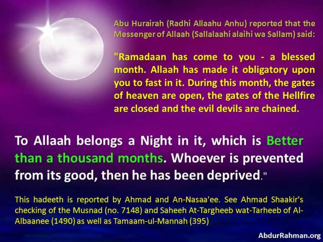 Night Better than thousand months